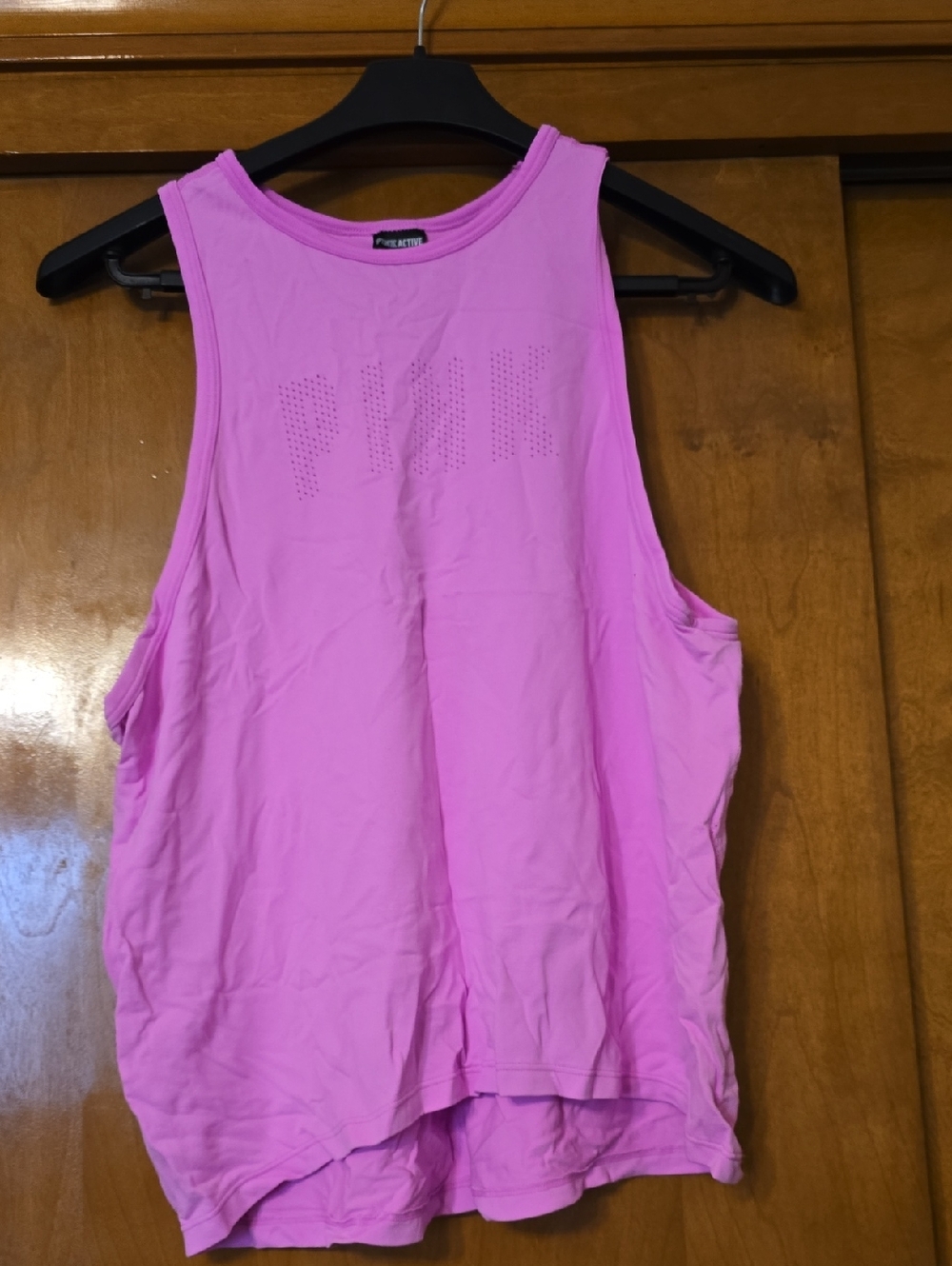Victoria's Secret Pink Sleeveless Tank Top - Bright Pink